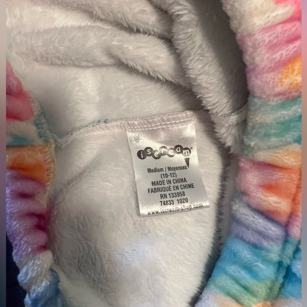 Heart fluffy pajama pants with side pockets